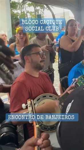 Bloco Cacique Social Club & Encontro de Banjeiros #aovivo #musicaboa #pagode #samba #zonaleste