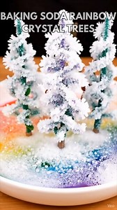 Baking Soda Rainbow Crystal Looking for a colorful science activity that kids will love? These Baking Soda Rainbow Crystal Trees are vibrant, hands-on, and full of wow-factor. With simple ingredients, kids can watch sparkling crystals grow up tiny trees while exploring color mixing, evaporation, and crystal formation. | Kira Recipes