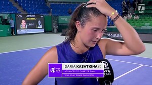 INTERVIEW: Daria Kasatkina "is having a good time" in Seoul both on and off the court