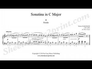 Haslinger : Sonatina in C Major (Second movement)