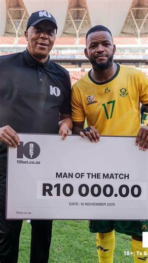 Delivered two assists and Man of the Match display 🇿🇦👨‍🍳Sipho Mbule 10bet South Africa #shortvideo