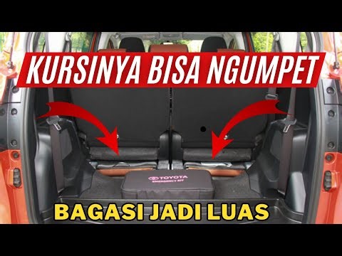 Cara Pasang dan Lipat Kursi Belakang Toyota Sienta