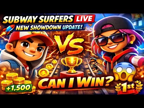 Subway Surfers LIVE 🚀 New SHOWDOWN Update! Can I Win