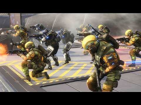 IMC vs Milita Infantry - Titanfall 2 AI Battles #3