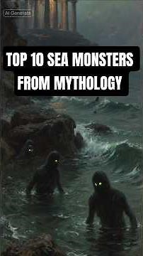 10 Scariest Sea Monsters From Mythology 🌊👹
