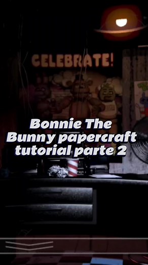 Bonnie the Bunny Papercraft Tutorial Part 2