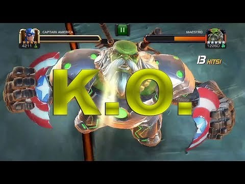 Marvel Contest of Champions All Special Moves Attack Knockouts