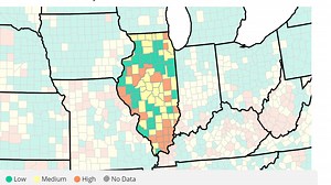 Cook County Moves From ‘High' Level for COVID to ‘Medium': CDC