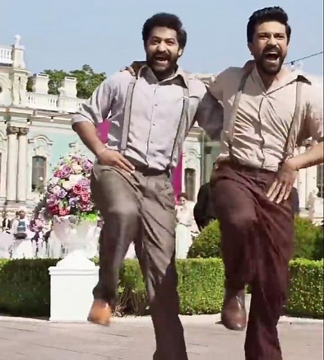 This RRR Dance Scene Is Absolutely Insane 😍 #Dance #RRR #SHORTS