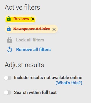 Library Guides: Art history: Library search