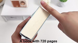 Blank Journal Notebook 720 Pages 3.9 × 5.5 No Lines Soft Leather Pocket Blank Notebook for Women Drawing Book Memo Writing Sketch Diary Notebook (Purple Blank Notebook)