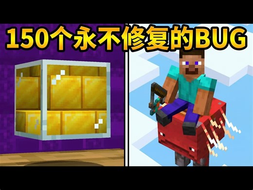 【中配】150个Mojang表示永远不会修复的BUG - Block Facts