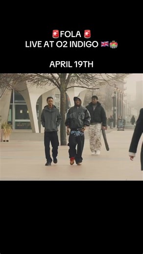 FOLA LIVE AT O2 INDIGO 🇬🇧🏟️ APRIL 19TH Stay tuned #fola #o2indigo #musicshow #waveriserz