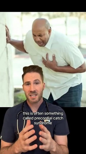 Precordial catch syndrome #precordialcatchsyndrome #chestpain #heartattack #doctor | Doctor Joe