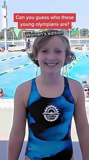 These little fish grew up to be big swim stars 🤩 ⁠ Do you know how to swim like these Olympians? Find full stroke analyses and stories of top swimmers on our YouTube channel ➡️ https://linktr.ee/myswimpro | MySwimPro