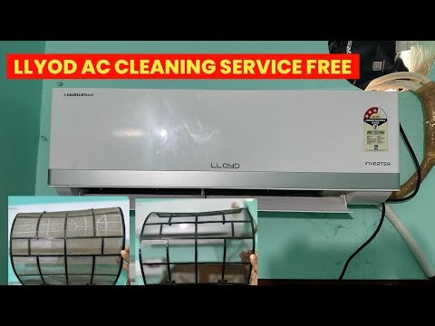 LLoyd SPLIT AC Servicing at Home full process || Learn SPLIT AC Cleaning at home full process