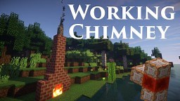 Smoking Chimney - 3 easy commands Minecraft Map