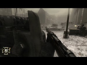 Part 5: City Hall (max difficulty) - Call of Duty 2 - German Campaign mod series let's play
