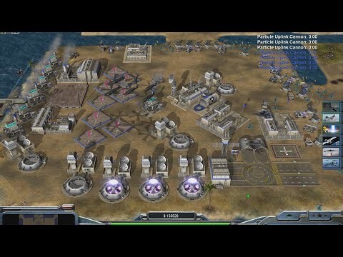 Super Weapon - Command & Conquer Generals Zero Hour - 1 vs 7 HARD Gameplay