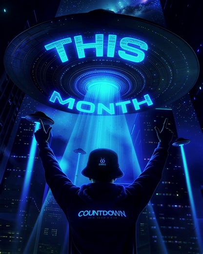Countdown NYE on Instagram: "This month, everything accelerates. Prepare for transmissions, drops, announcements, and the final countdown to NYE. ⚡🛸"