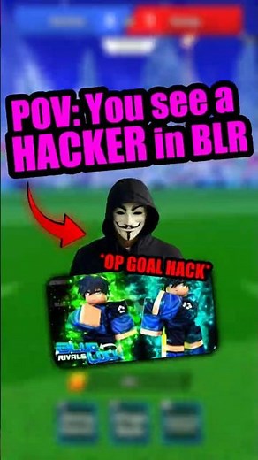 Most OP HACKER in BLR! #bluelock #bluelockrivals #roblox