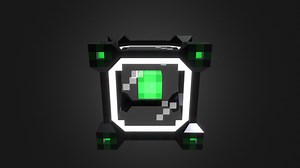 Pixelated Low Poly Emotion's Cube - 3D model by EmotionFox