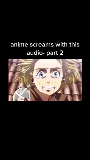 the iconic armin scream ofc #aot #attackontitan #arminarlert #anime #animescreams #fypシ #fypage #foryou #foryoupage #CowboyBebop #MunchiesWithTubi #Sing2gether