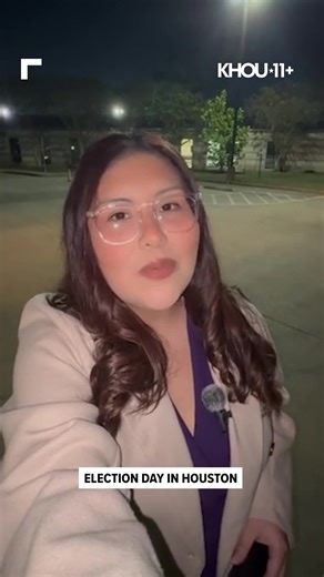 Good morning, Houston! It’s officially Election Day and KHOU 11 is your source for everything you need to know before heading to the polls. Join Julissa Garza and Deevon Rahming KHOU 11 for live coverage of local races and what’s at stake in District 18. Stream KHOU 11 Morning News live now on KHOU 11 . https://www.khou.com/watch?utm_medium=social&utm_source=facebook_KHOU_11_News | KHOU 11 News