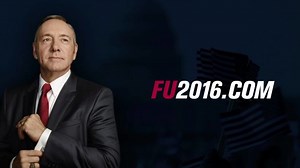 President Underwood appears during GOP debate