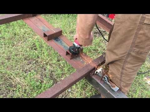 How to Build a Tent Trailer, Part 1: How to put a plywood deck on a trailer
