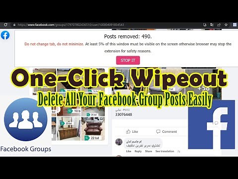 How to Effortlessly Delete All your Facebook Posts in a Group