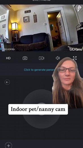 This is a cool little pet/nanny cam @blurams #greenscreenvideo #fupシ #fyp #fup #foryoupage #camera #blurams #tiktokmademebuyit #homesecurity #tiktokfinds #cameracontrol