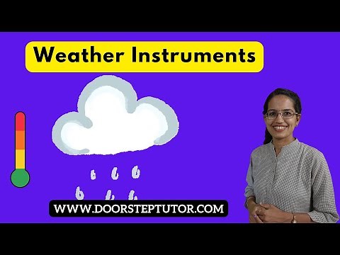 Weather Instruments: Thermometer, Barometer, Anemometer, Rain Gauge, Stevenson Screen| Geography