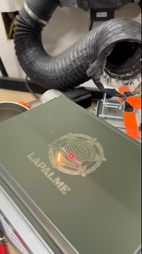 16 reactions | @lightburnsoftware variable text making the additional personalization on these cans a breeze! Running on my co2 Galvo. Almost 600 cans ‍ | Bearded Builds Company | Facebook