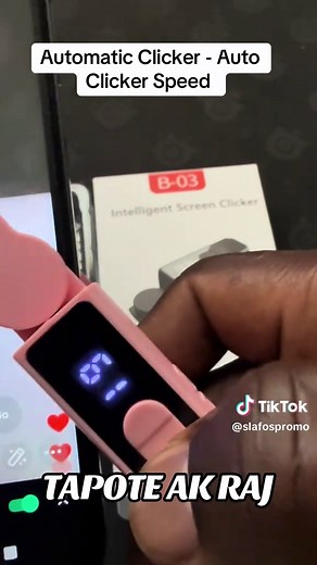 2026 Rechargeable version Automatic Clicker - Auto Clicker Speed Tool – Fast Screen Tap Simulator for Smartphones and Controllers | Smart Trigger for Shopping, Rewards, Live Broadcast Likes and Tasks Portable Selfie#automaticclicker#autoclickerspeed#livebroadcastlikesandtasksportable#tapote#clickerlikes