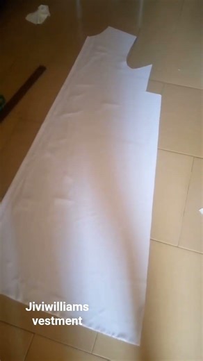 how to cut a sew cassock.