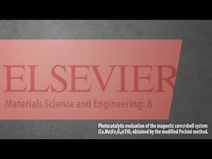 Photocatalytic evaluation of the magnetic core@shell system (Co,Mn)Fe2O4@TiO2