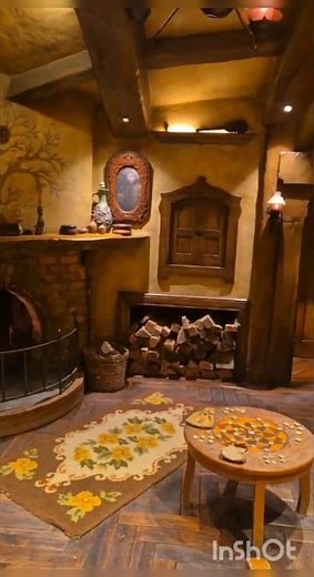 Inside Hobbiton Movie Set New Zealand #shorts #hobbiton #moviesets