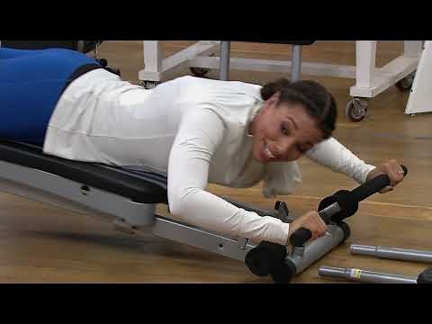 Total Gym FIT Plus with 14 Resistance Levels and XL Squat Stand on QVC