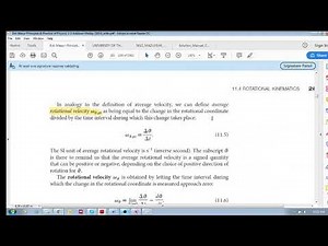 Chap 11.4 - Rotational kinematics (d)