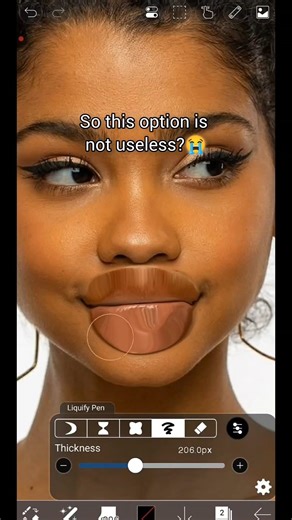 smoothen option real job in ibis #ibispaintxart #ibispainttutorial #ibispaintx