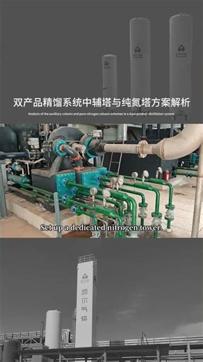 Shenger Gas | Auxiliary vs. Pure Nitrogen Column Design for Dual-Product Distillation