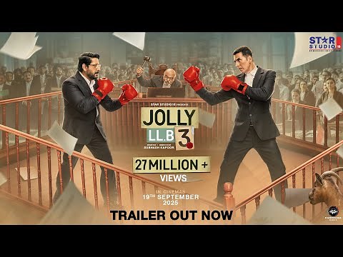 Jolly LLB 3 | Trailer | Akshay Kumar | Arshad Warsi | Subhash Kapoor | In Cinemas 19th September
