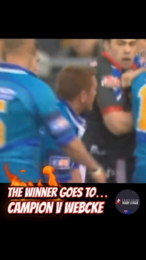 272K views · 1.4K reactions | The winner of this fight goes to… In 2002, the Warriors played the Broncos in Auckland in a highly physical game. Webcke reacted to the tackle, leading to an exchange of punches in which Campion "decked" Webcke with two blows. Webcke was penalised for starting the bust-up, while Campion escaped judiciary censure. #kevincampion #ShaneWebcke #biff #punchup #dustup #punch #punches #punchesinbunches | Everything Rugby League | Facebook