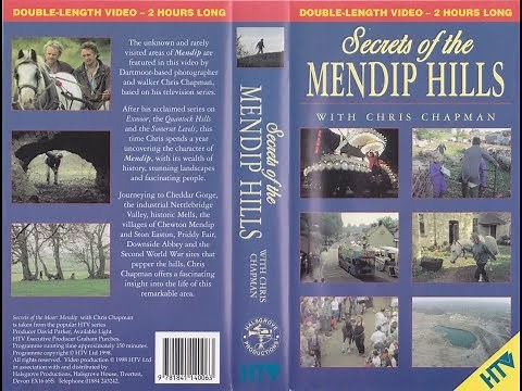 Secrets of Mendip Hills with Chris Chapman (1998 UK VHS)