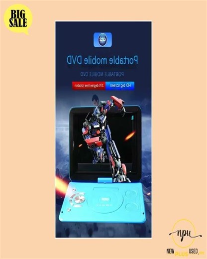 NEW P-DVD 13.9 Inch Portable EVDVD Video Player