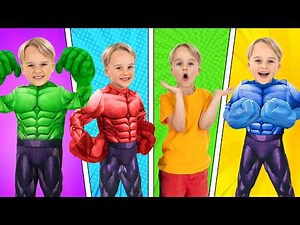 Superhero Team Adventures for Kids