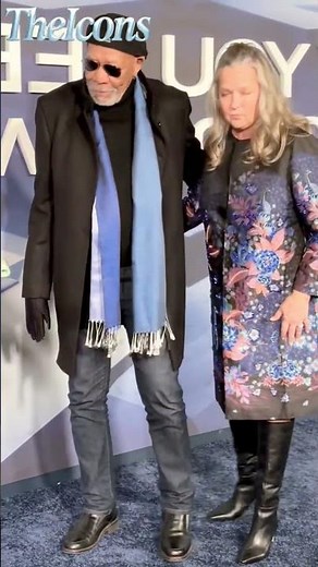 Morgan Freeman With His Wife At Event #morganfreeman