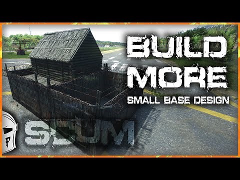 BUILD MORE! SOLO / DUO Base Design | SCUM 0.8 Modular Building