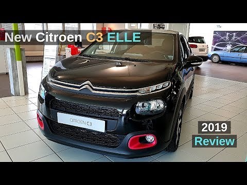 2019 CITROEN C3 ELLE Review Interior Exterior